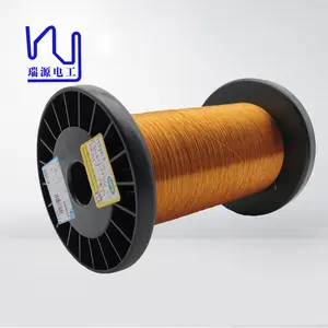 FIW6 0.10mm High Voltage 15KV Soldering Fully Insulated Enameled Copper FIW Wire