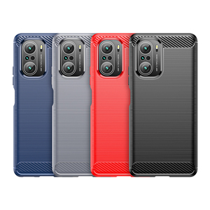 Custodia morbida in TPU per xiaomi <span class=keywords><strong>Redmi</strong></span> <span class=keywords><strong>k40</strong></span> K60E <span class=keywords><strong>pro</strong></span> Cover posteriore custodia in fibra di carbonio per <span class=keywords><strong>Redmi</strong></span> k50 <span class=keywords><strong>Pro</strong></span> - Product Image 4