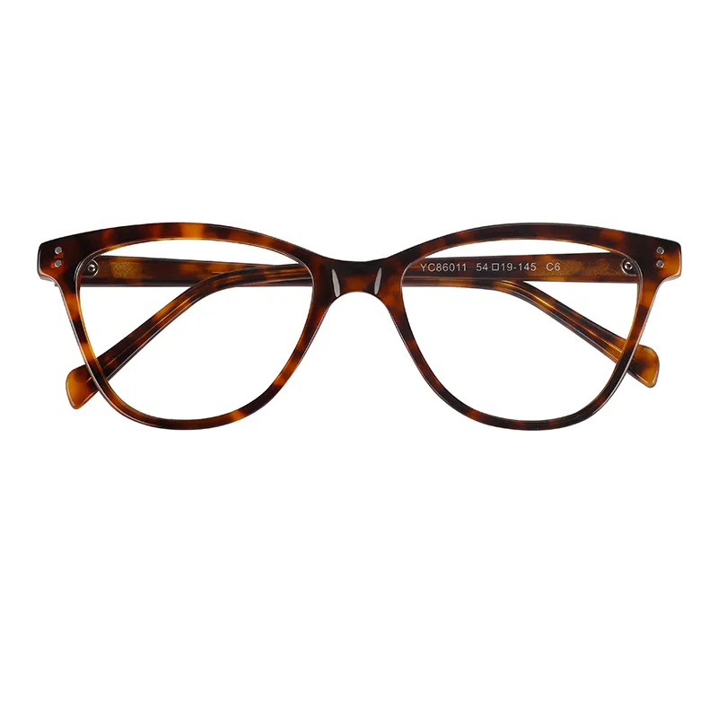 Premium Kwaliteit Top Zwarte Persoonlijkheid Acetaat Bril Heren Retro Vierkante Brillen Voor Vrouwen
