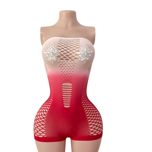 Music Festival Party Sweetie Festival Rave Fishnet Stripper Outfit Exotic Dancewear <b>Pole</b> <b>Dance</b> Outfit - Product Image 3