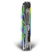 Carte graphique de jeu Sapphire NITRO + AMD Radeon RX 6800 XT SE d'occasion avec lumière LED RVB 16 Go de mémoire GDDR6 Architecture AMD RDNA 2