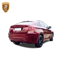 Kits de carrocería X6M para BMW X6 E71, modelo de coche, Material de fibra de vidrio, parachoques, guardabarros, falda lateral