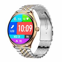 Montre connectée intelligente 2026 pour femmes MT55 avec moniteur de fréquence cardiaque, appels Bluetooth, écran AMOLED 1,43 pouces, assistant vocal et suivi d'activité, compatible hommes