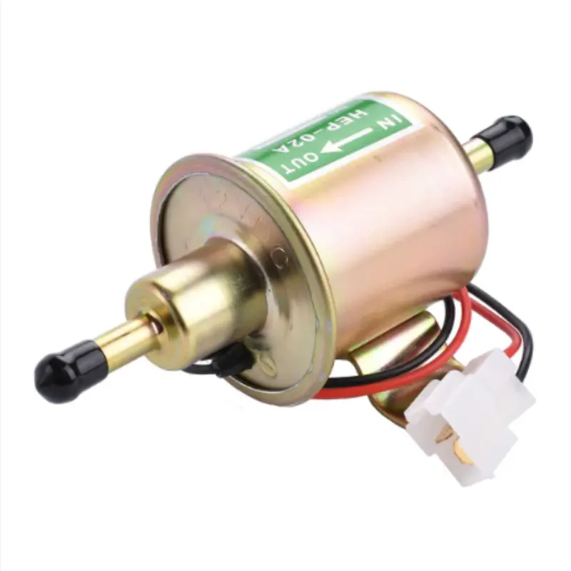 Brand New 12V/24V Inline Low Pressure Electric Fuel Pump for Universal 2.5-4PSI Gas HEP02A HEP02