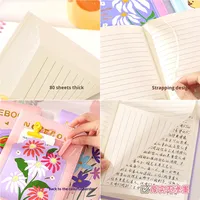 Serie de Libretas de Bolsillo A5, Agenda para Estudiantes, Diario con Diseño de Dibujos Animados, Libreta Personalizada de 14.5x21cm, Yichen