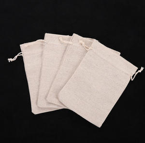 Thân thiện với môi Cotton Linen Túi 7*9cm Trung Quốc thảo dược đồng xu Ví bán buôn bán với có thể in logo cho thực phẩm sử dụng dệt bao bì - Product Image 5
