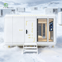 Casa Modular Prefabricada Expandible de 20 Pies con Diseño según Normas Australianas, Casa Contenedor Prefabricada Pequeña con Energía Solar