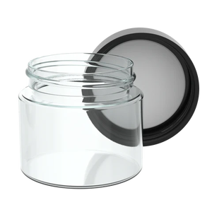 Pot en verre en forme de dôme résistant aux enfants 3,5G pour fleurs séchées avec bouchon CRC - Product Image 2