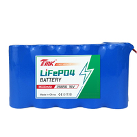 26650 6.4V 9.6V 16V 3600mAh High Capacity UN38.3 Cylindrical LiFePO4 Battery Pack for Electronics Devices