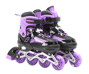 Nuovo Design popolare <span class=keywords><strong>per</strong></span> la vendita rosa regolabile freno sicuro durevole professionale rullo lampeggiante in linea scarpe da Skate - Product Image 1