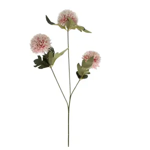 卸売造花結婚式の装飾偽の花タンポポボール人工ボール菊の花