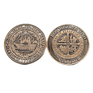 Monedas Conmemorativas al por Mayor de Bronce, Plata y Oro, Monedas Vintage de <span class=keywords><strong>la</strong></span> Suerte para Tomar Decisiones con Logotipo y Arte - Product Image 1