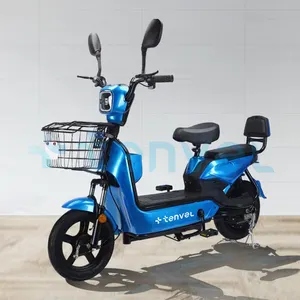 Tenvel ODM/OEM Adult 14 Inch With Pedal E Motorbike 48v Cheap Electric Ebike Bicycle Scooter City Ev Bike Cycle