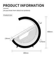Présentoir lumineux LED en acrylique pour bouteilles de bar de boîte de nuit