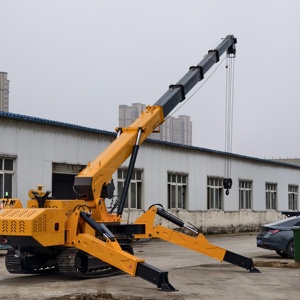 Spinnenkran 1,5 Tonnen 3 Tonnen 5 Tonnen 8 Tonnen Mini-Raupenkran <span class=keywords><strong>5m</strong></span> 9m 14m 16m Spinnenkran für Bauarbeiten - Product Image 6