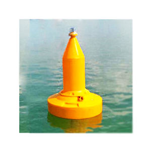 Fabrika Özel Üretim 1200mm Deniz Navigasyon Şamandırası Nehir İşareti Su Üzerinde Yüzen Uyarı Şamandıraları Güneş Enerjili Işık ile - Product Image 2