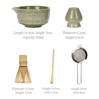 Ensemble de fouets à matcha en bambou faits à la main en gros, emballage personnalisé - pour le café et la vaisselle, moderne et traditionnel