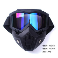 Lunettes de motocross TONMO, protection polarisée personnalisée, masque de moto, en stock, en vente