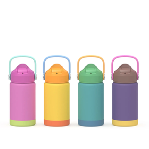 Hong Ling straziante bottiglia in acciaio inossidabile da 12 once progettata per bambini con Logo di colore personalizzato per ordini all'ingrosso - Product Image 3