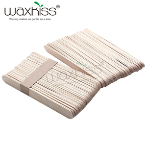 Aplicador de cera de calidad profesional para Spa, espátula aplicadora de madera, espátulas/palitos de cera desechables - Product Image 6