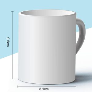 Taza de Cerámica Ecológica al por Mayor, 11 oz, Blanca, para Sublimación con Logotipo Personalizado - Product Image 2