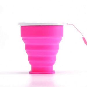 Botella de Agua de Silicona Plegable Reutilizable Portátil para Deportes al Aire Libre, Viajes, Campamento, Escuela, con Logotipo Personalizado - Product Image 4