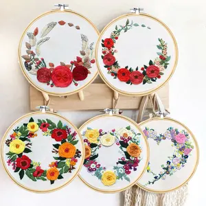 Full Range Embroidery Kit DIY Cross Stitch Kits For Adult Crafts Embroidery Starter Kit Cross Stitch Embroidery