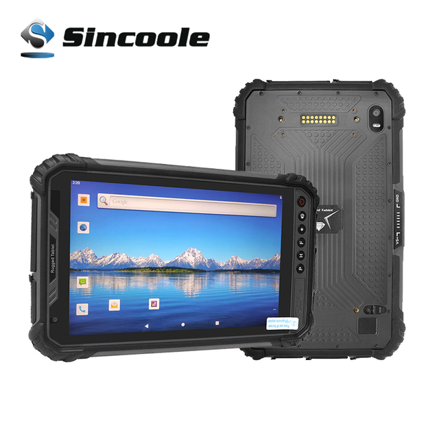Factory Supply 8" Industrial Rugged Android 11 Tablet Capacitive New Octa Core GPS NFC RFID 2D IP67 Waterproof Rugged Tablet