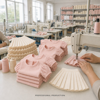 Poupée de mode personnalisable de 18 pouces avec tenue rose blush et chaussures, OEM/ODM, ensemble de poupées de haute qualité pour cadeaux