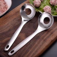 Cetakan Bakso dan Bakso Ikan dari Baja Tahan Karat, Alat Dapur untuk Penggunaan Rumah Tangga