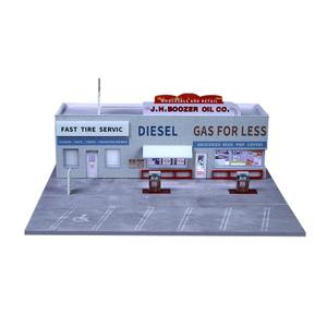 โมเดลจำลองสถานีบริการน้ำมันอเมริกัน ขนาด 1:64 ขายส่ง - Product Image 5