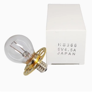 Lampe fente halogène pour opthmoscope, e27, HS366, 9 trous, 6V 4,5a P44S, 6V27w - Product Image 2