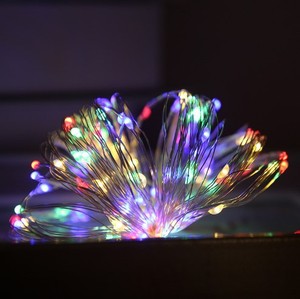 1/2/3/4/5/10/20M 100Leds Fairy <strong>Lights</strong> AA <strong>Battery</strong> USB Powered Silver Led Copper Wire <strong>String</strong> <strong>Light</strong> Decorative Fairy <strong>Lights</strong> - Product Image 2