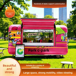 Quiosco de Comida Rápida Resistente para Interiores y Exteriores, Elegante y Práctico, para Venta de Café y Snacks - Product Image 6