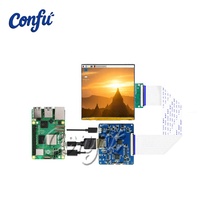 Pantalla LCD IPS CONFU de 4.5 Pulgadas, Resolución 1440*1440, Panel de Instrumentos para Simulador de Vuelo, Pantalla Cuadrada 1*1, Controlador de Panel MIPI para Raspberry Pi