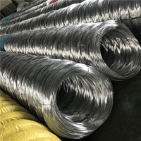 Fil de fer galvanisé, fil électrogalvanisé à chaud, fil de ligature haute résistance à la rouille, vente en gros directe d'usine