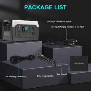 XP1000 휴대용 발전소 1600W - 1024Wh LiFePO4 배터리 태양열 발전기 야외 캠핑 RV 홈 대기 전력 - Product Image 5