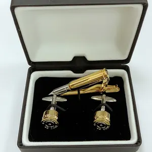 Herenmode Manchetknopen En Tie Clip Gift Sets