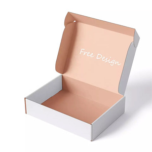 Tùy chỉnh vận chuyển Đặc biệt quần áo cứng và bao bì mỹ phẩm trong kho vận chuyển tùy chỉnh hộp các tông Thanh * <span class=keywords><strong>bie</strong></span> - Product Image 6