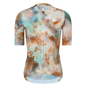 Maillot <span class=keywords><strong>de</strong></span> cyclisme pour <span class=keywords><strong>femme</strong></span>, nouveau design, coupe ajustée, protection UV, séchage rapide, vêtements <span class=keywords><strong>de</strong></span> vélo, logo personnalisé, vente en gros <span class=keywords><strong>de</strong></span> vêtements <span class=keywords><strong>de</strong></span> cyclisme - Product Image 4
