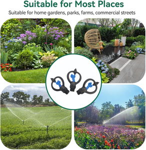 ยูนิเวอร์แซล 360 °   หัวฉีดสเปรย์แบบหมุนได้ ราคาโรงงาน ปรับได้ สำหรับสายยางฉีดน้ำแรงดันสูง - Product Image 4