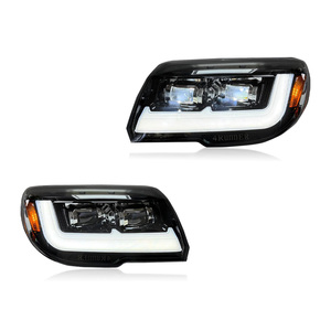 Phares LED HOSI pour Toyota <span class=keywords><strong>4Runner</strong></span> 4ème génération 2003-2009 – Amélioration des phares à LED avec 2 lentilles - Product Image 1