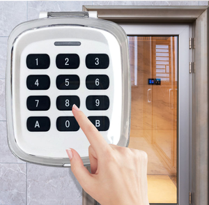 Giá bán buôn 433.92mzh Trắng Bàn phím không dây cho cổng <span class=keywords><strong>Opener</strong></span> - Product Image 5