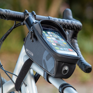 Usine réfléchissant étanche EVA 6.7 ''support <span class=keywords><strong>pour</strong></span> téléphone vélo vélo écran tactile haut Tube <span class=keywords><strong>cadre</strong></span> sac <span class=keywords><strong>pour</strong></span> cyclisme vtt <span class=keywords><strong>route</strong></span> - Product Image 3
