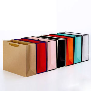 Sac à main en papier kraft écologique de haute qualité pour vêtements Impression offset personnalisée Promotion des ventes directes en Chine - Product Image 2