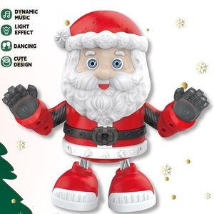 La mejor muñeca de Papá Noel, robot de baile eléctrico, iluminación, música, regalo de Navidad, muñeca de juguete eléctrica, juguete de Papá Noel bailando - Product Image 6