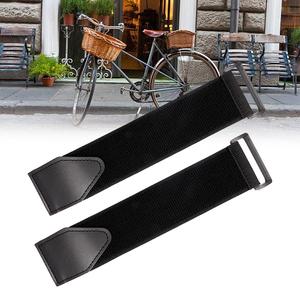 2x fasce da polso in cotone e pelle con Logo personalizzato per il sollevamento pesi fasce per il pedalino per la bici da ginnastica per la casa - Product Image 6