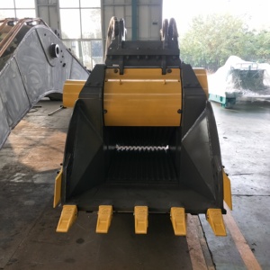 Cucharón triturador hidráulico <span class=keywords><strong>Bonovo</strong></span> con apertura de mandíbula de 1350 mm para excavadoras y aplicaciones de roca/piedra en construcción - Product Image 5