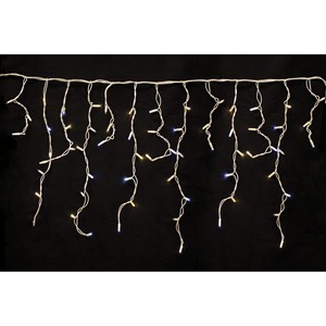 Rideau lumineux 180 LED blanc froid/chaud 3,5+1,5m x 70cm - Product Image 1