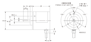 E6B2-CWZ6C enkoder fotolistrik OD 40MM 6MM enkoder putar inkremental poros padat 10 ~ 5000 PPR untuk peralatan otomatisasi CNC - Product Image 6